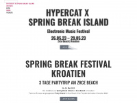 hypercat-kroatien.de Webseite Vorschau
