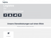 logistos.ch Webseite Vorschau