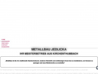 metallbau-jedlicka.com Webseite Vorschau