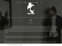 matho-musik.at Webseite Vorschau