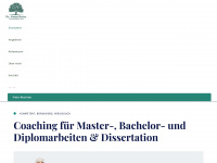 masterarbeit-coach.ch Webseite Vorschau