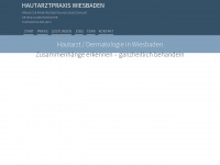 hautforum-wiesbaden.de Webseite Vorschau