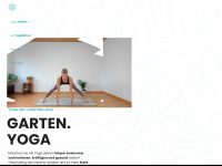 garten.yoga Webseite Vorschau