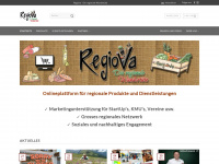 regiova.ch Webseite Vorschau