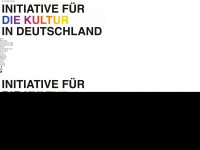 initiative-kultur-deutschland.de Webseite Vorschau
