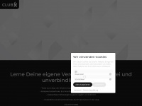 clubx-app.com Webseite Vorschau