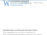 aw-sporttherapie-personaltraining-bonn.de Webseite Vorschau