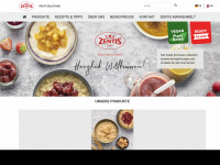 zentis-fruitsolutions.de Webseite Vorschau