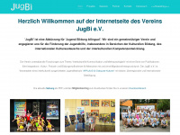 jugbi-ev.de Webseite Vorschau