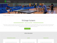 tischtennis-eningen.de Webseite Vorschau