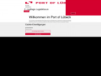 portofluebeck.com Webseite Vorschau