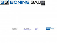 boeningbau.com Webseite Vorschau