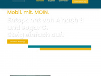 moin-sharing.app Webseite Vorschau