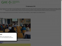 förderverein-ghi.ch Webseite Vorschau