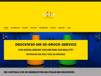 druckw3d.com Webseite Vorschau