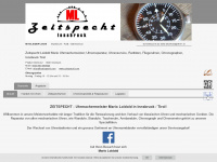 zeitspecht.com Webseite Vorschau
