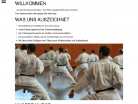 karateschulespiez.ch Webseite Vorschau