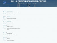 urban-group.com Webseite Vorschau