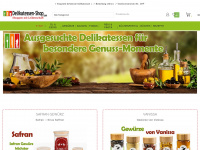 delikatessen-shop.com Webseite Vorschau