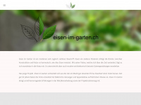 eisen-im-garten.ch Webseite Vorschau