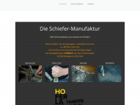 schiefer-manufaktur.de Webseite Vorschau