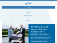 neptun-staatspreis.at Webseite Vorschau
