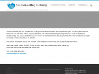 studienkolleg-coburg.de Webseite Vorschau