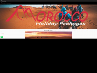 moroccoholidaypackages.com Webseite Vorschau