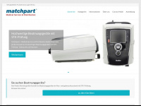 matchpart.com Webseite Vorschau