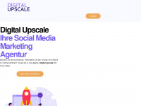 digital-upscale.de Webseite Vorschau
