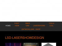 lsd-lasershowdesign.de Webseite Vorschau