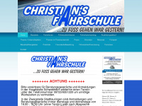 christians-fahrschule.eu Webseite Vorschau