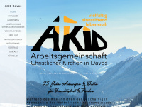 akid-davos.ch Webseite Vorschau