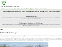 freilandoekologie-esser.de Webseite Vorschau