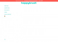 happybrush.ch Webseite Vorschau