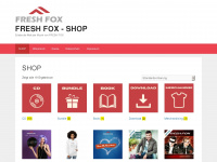 fresh-fox-shop.de Webseite Vorschau
