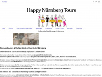 happy-nuernberg-tours.de Webseite Vorschau