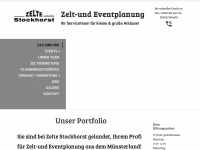 zelte-stockhorst.de Webseite Vorschau
