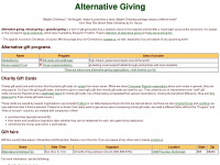 Alternativegiving.org
