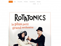 rotatonics.com Webseite Vorschau