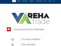 rehatrade.ch Webseite Vorschau