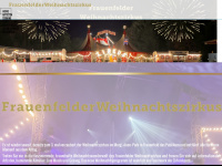 frauenfelderweihnachtszirkus.ch Webseite Vorschau
