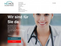 mednos.de Webseite Vorschau