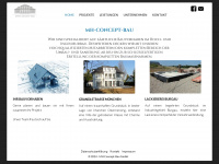 mh-concept-bau.de Webseite Vorschau