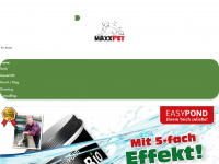 maxxpet.de Webseite Vorschau