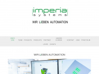imperia-systems.ch Webseite Vorschau