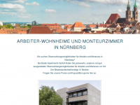 bader-wohnheime-nuernberg.de Webseite Vorschau