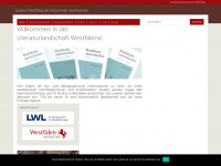 lexikon-westfaelischer-autorinnen-und-autoren.de Webseite Vorschau