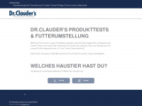 produkttest-dr-clauder.com Webseite Vorschau
