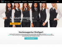 hostessen-stuttgart.com Webseite Vorschau